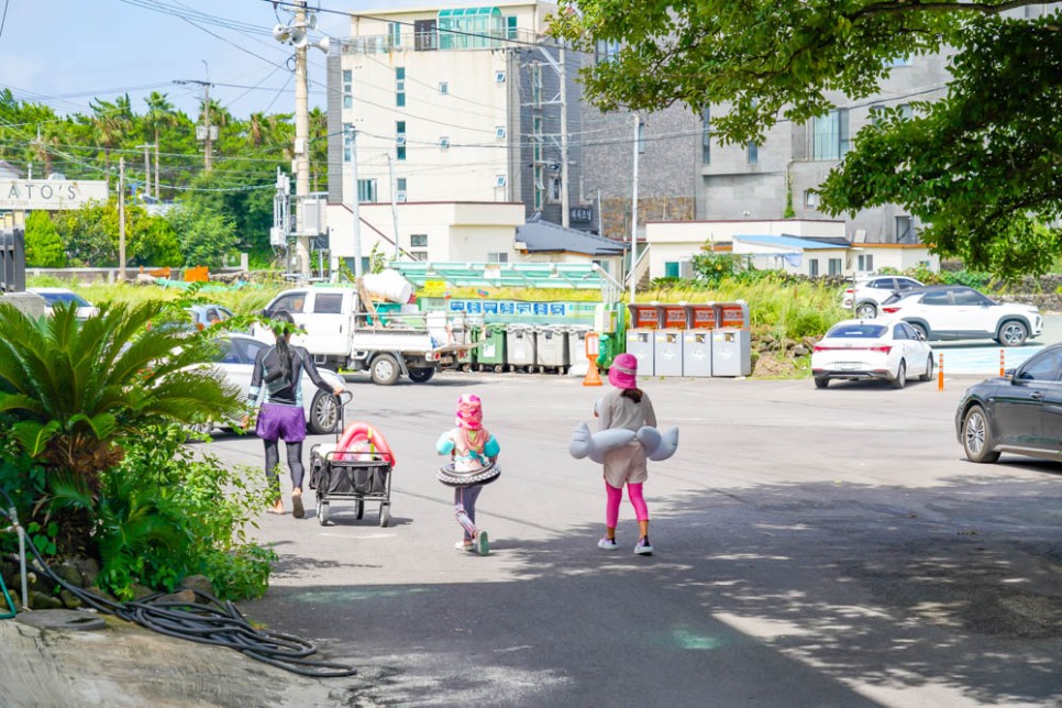 제주도 한달살기 숙소 제주 한림 협재 해수욕장 도보 3분거리