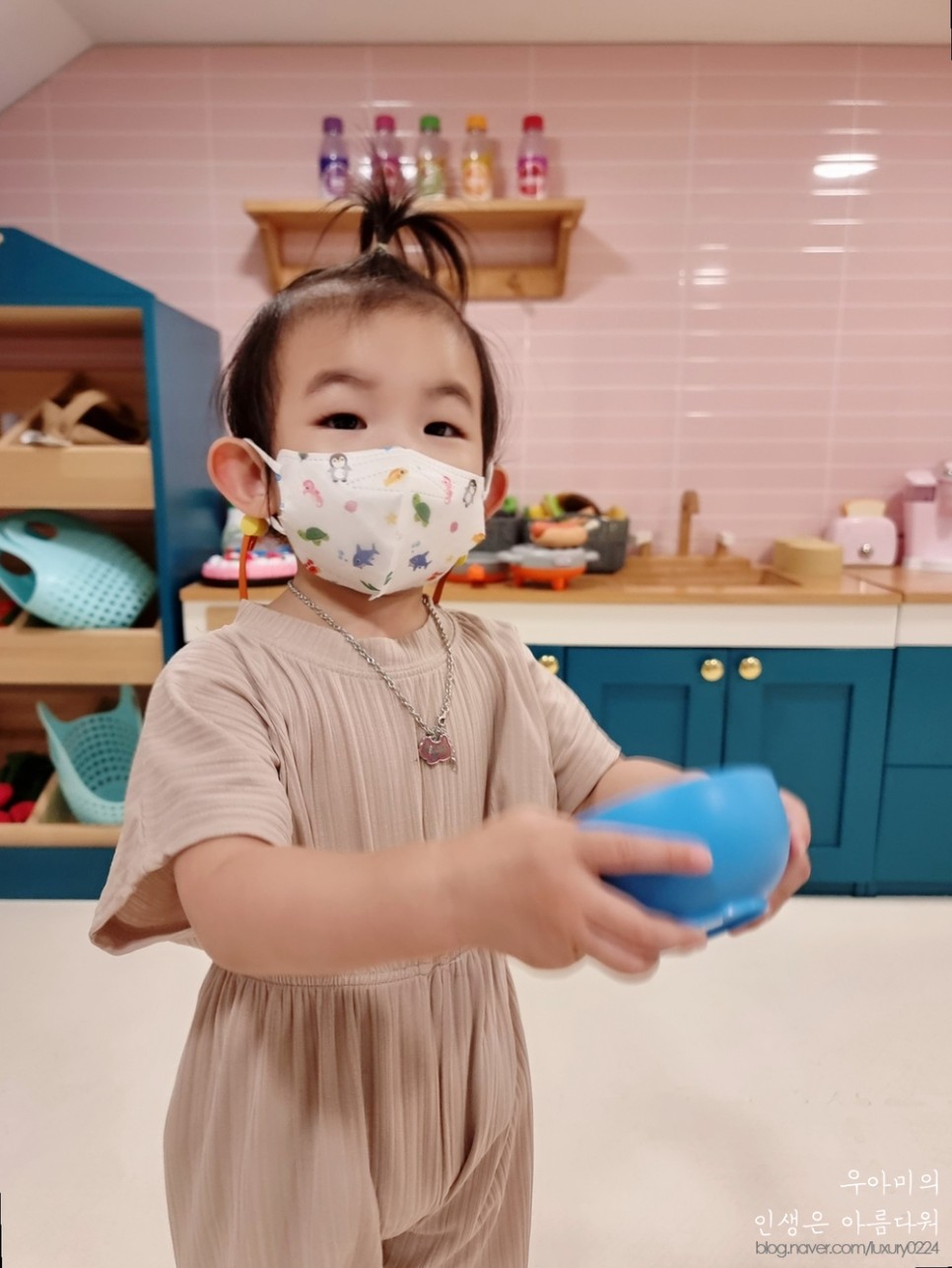 웰베노 두돌 아기 유아 마스크 새부리형, 3세 4세 어린이들의 일회용베이비마스크 Pick!