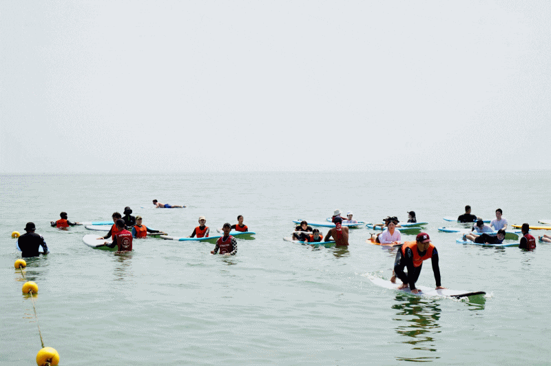 양양 서핑 강습 초보 인구서프 후기