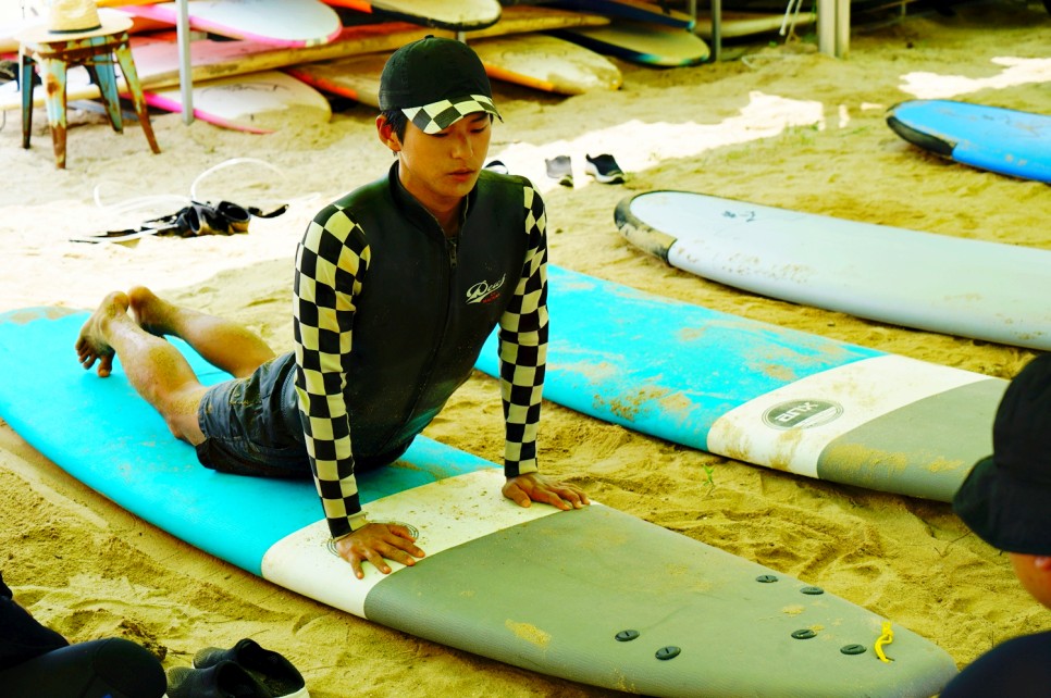 양양 서핑 강습 초보 인구서프 후기
