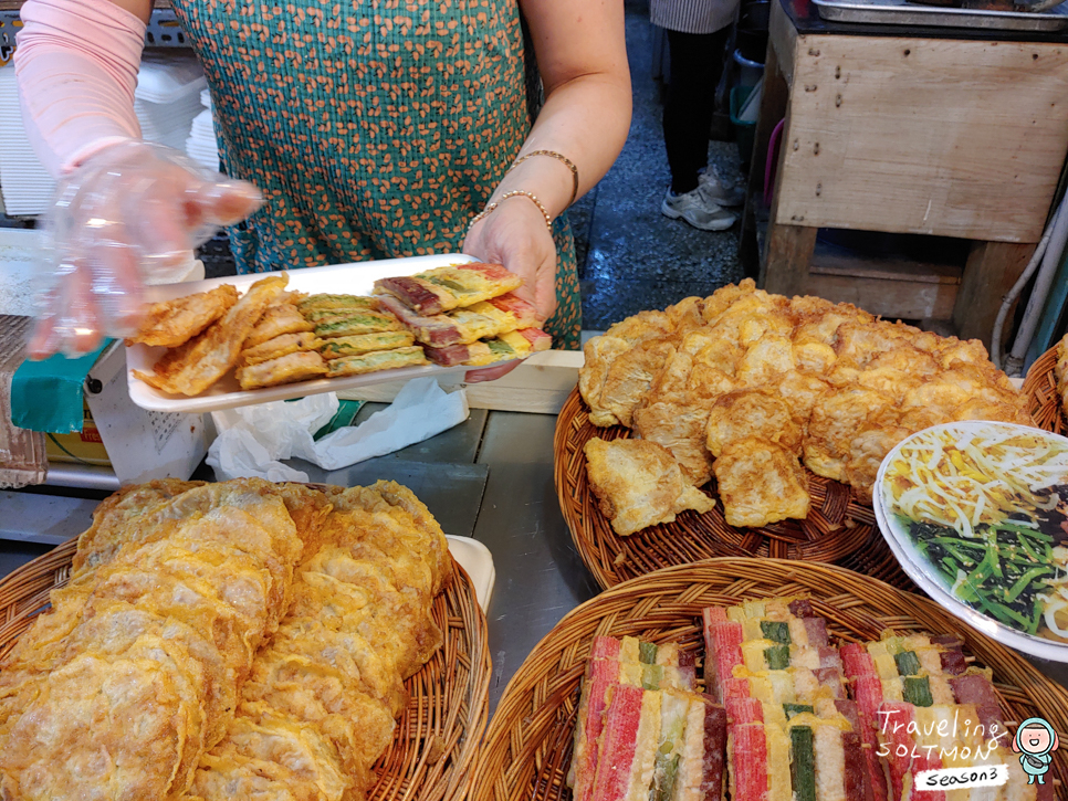 거제도 여행 거제 고현시장 먹거리 김밥 전 주차장