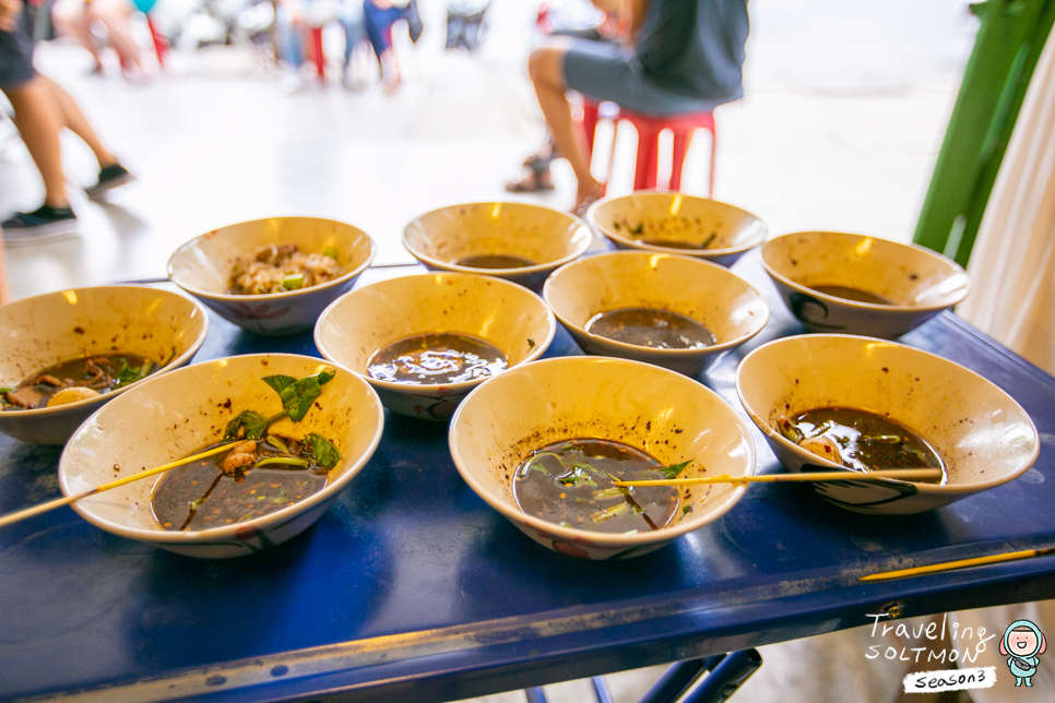 태국 보트누들 맛집 따봉집 방콕 티뎃 ทีเด็ดก๋วยเตี๋ยวเรืออยุธยา