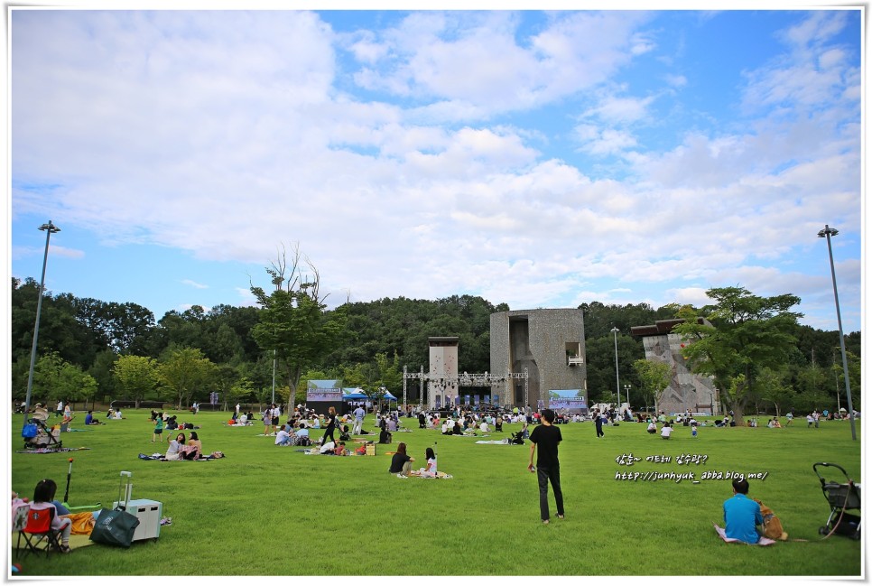 수원 광교호수공원 재미난 밭에서 열린 2022 수원재즈페스티벌