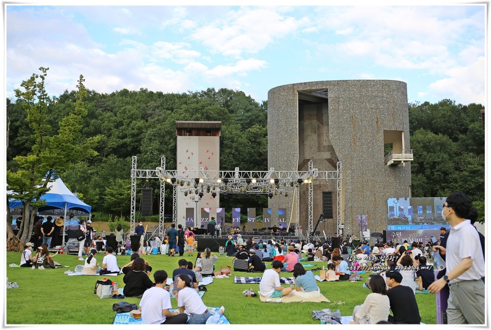 수원 광교호수공원 재미난 밭에서 열린 2022 수원재즈페스티벌