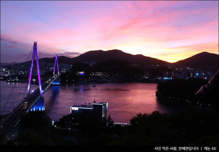 여수 여행 밤 바다 여행지 여수 야경 돌산공원 돌산대교 다리