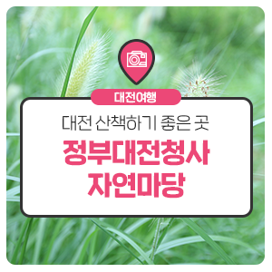 대전 산책하기 좋은 곳, 정부대전청사 자연마당
