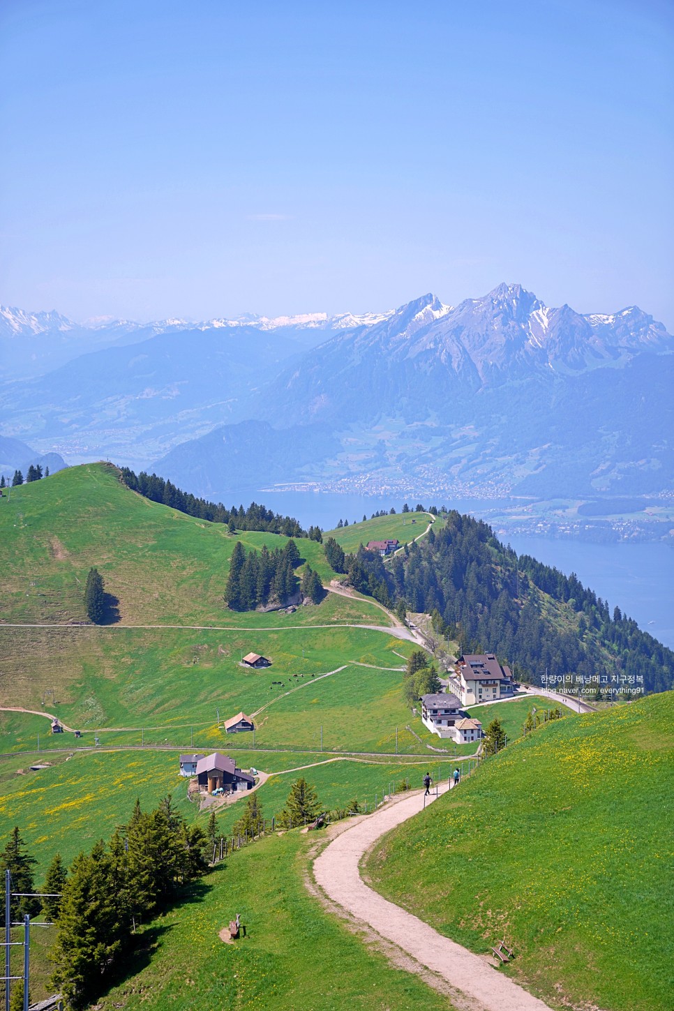 스위스 여행 루체른에서 리기산 가는 방법 스위스트래블패스 무료