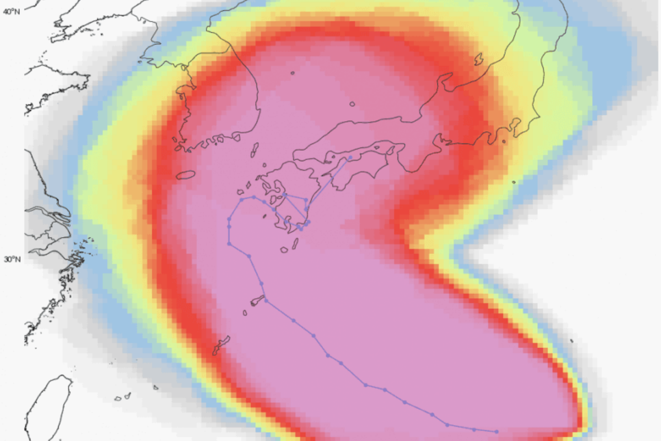 14호 태풍 난마돌 경로 제주도 영향 갈까 므르복!