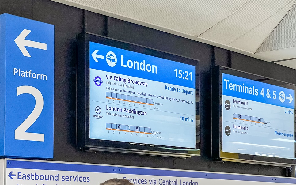 히드로공항에서 런던 시내 이동 방법 : 히드로 익스프레스