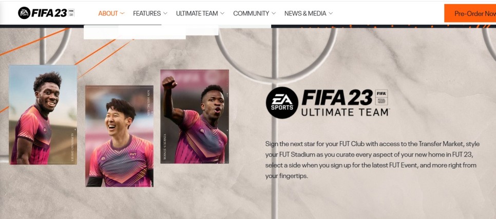 PS5 FUT23 웹앱 오픈 (9월22일 02시) FIFA companion 이적시장 오픈