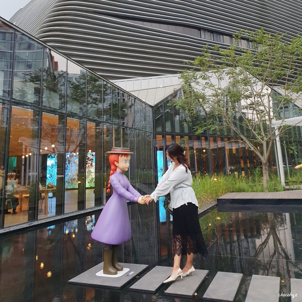 서울 실내 사진찍기좋은곳 래미안갤러리에서 만난 빨강머리앤 !