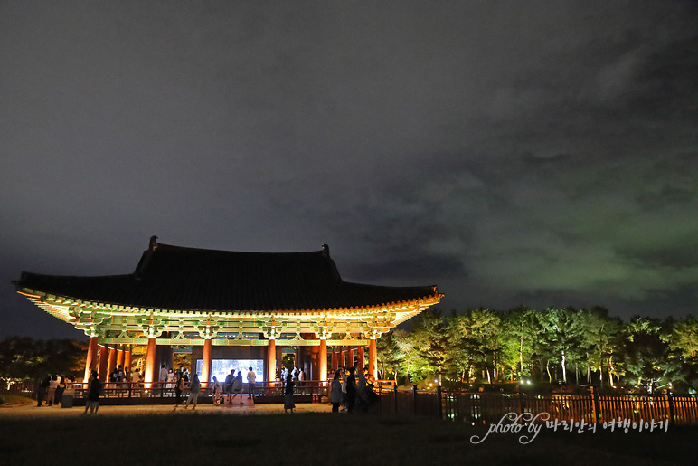 경주 야경 명소, 동궁과월지 경주 안압지 야경 야간데이트