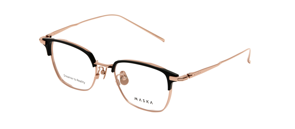 하금테 안경 MASKA 마스카 티타늄 안경테로 더 멋스럽게!