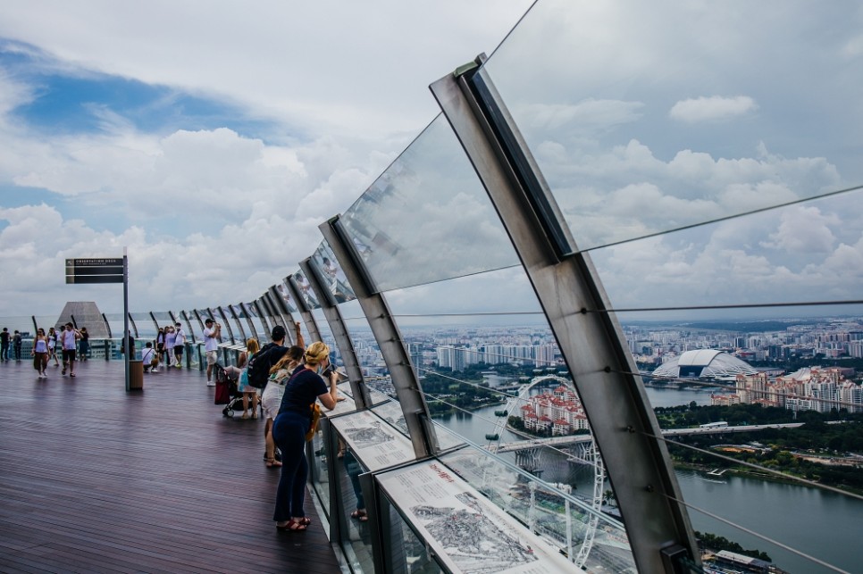 싱가포르 여행 코스 마리나베이샌즈 스카이파크 전망대 주간 풍경 + 입장권 할인