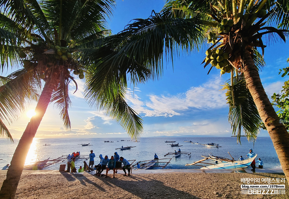 필리핀 세부여행 완벽한 일정코스 오슬롭 고래상어 투말록폭포 마사지 투어