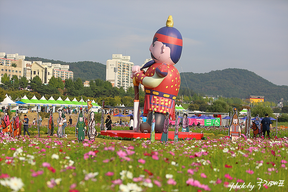 가을 여행지 추천 10월 축제 공주 미르섬 백제문화제