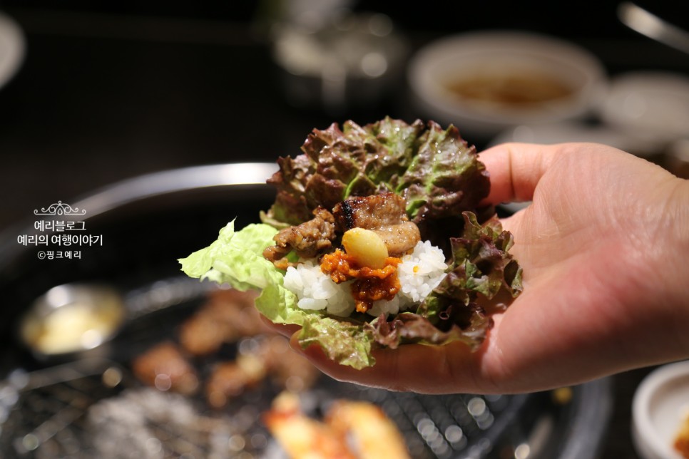 논현역 맛집 옛날농장에서 점심으로 먹은 설화 갈비꽃살