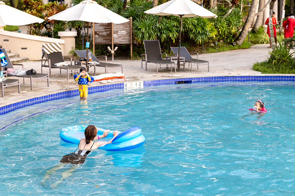 괌여행 괌 하얏트 리젠시 호텔 조식과 수영장