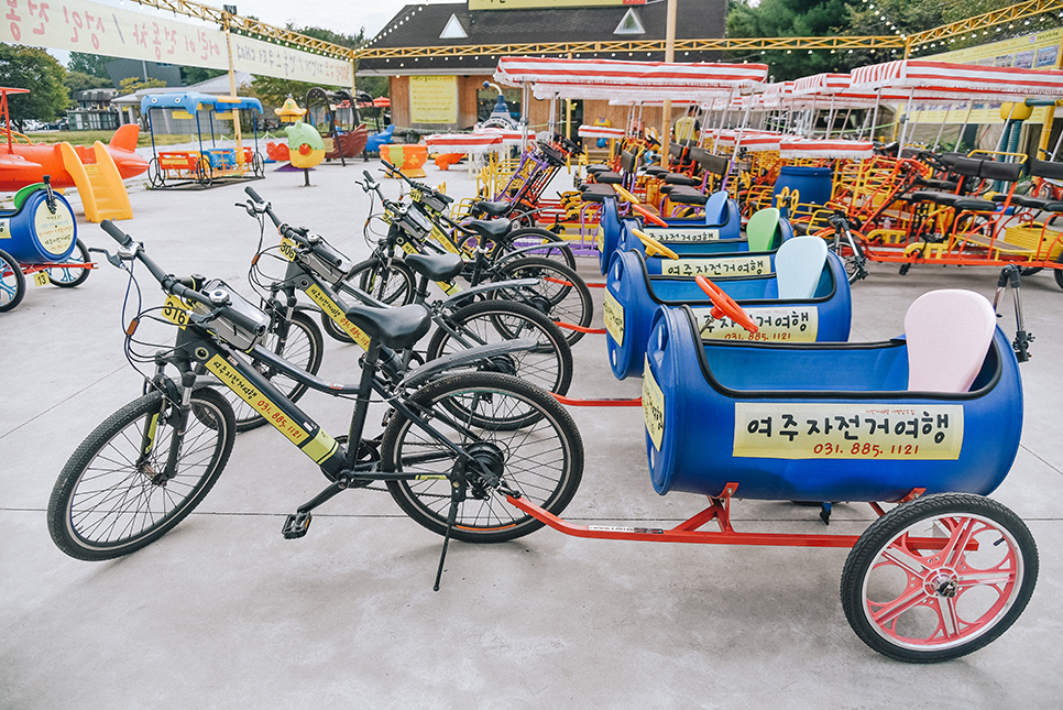 여주 전기 자전거 렌탈 편하게 강천보 남한강 자전거길 여행