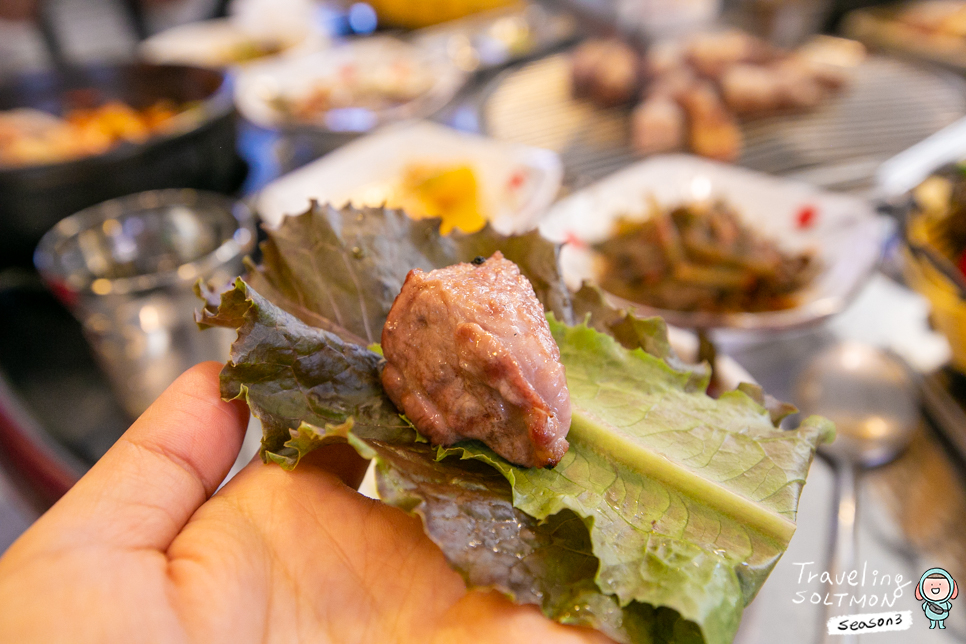 제주공항 근처 맛집 연탄불에 흑돼지 미친 조합