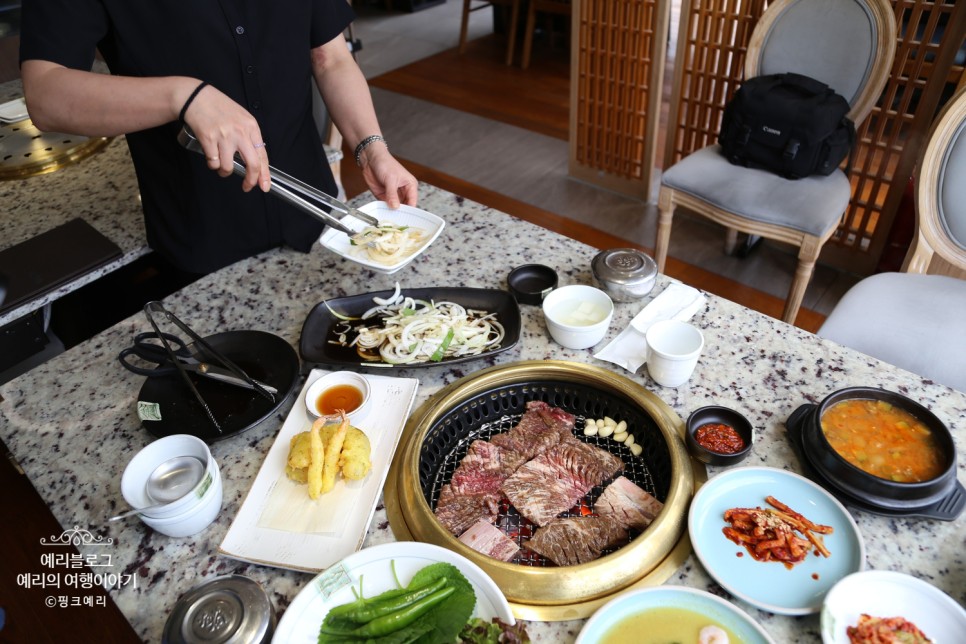 송리단길 고기집 광화문갈비 석촌호수에서 먹은 갈비와 평양냉면