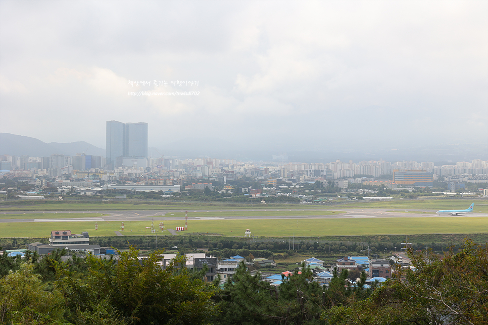 제주시 가볼만한곳 제주 도두봉 오름 추천 바다풍경, 주차