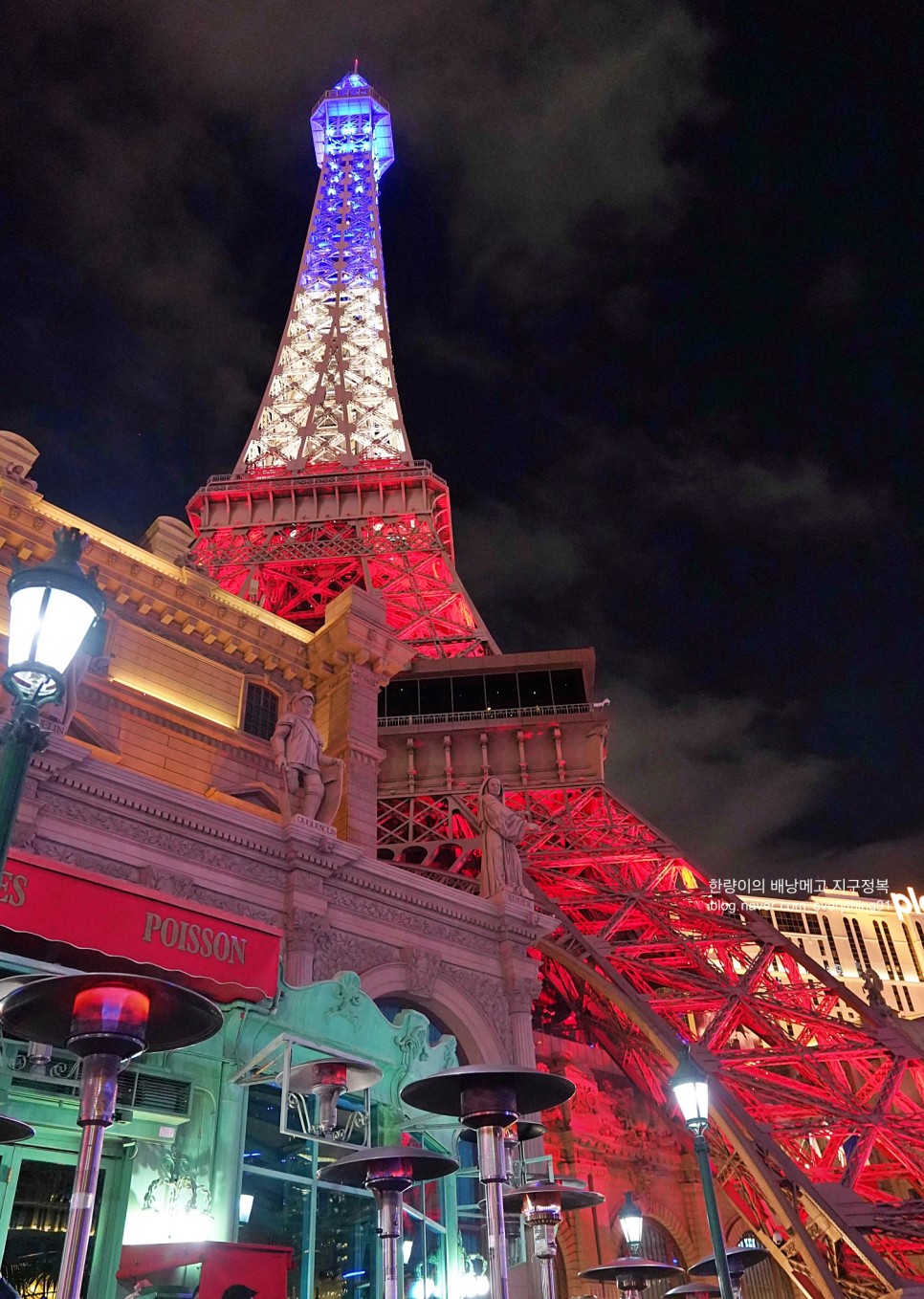 라스베가스 렌트카 여행 파리 호텔 에펠탑 전망대 야경!