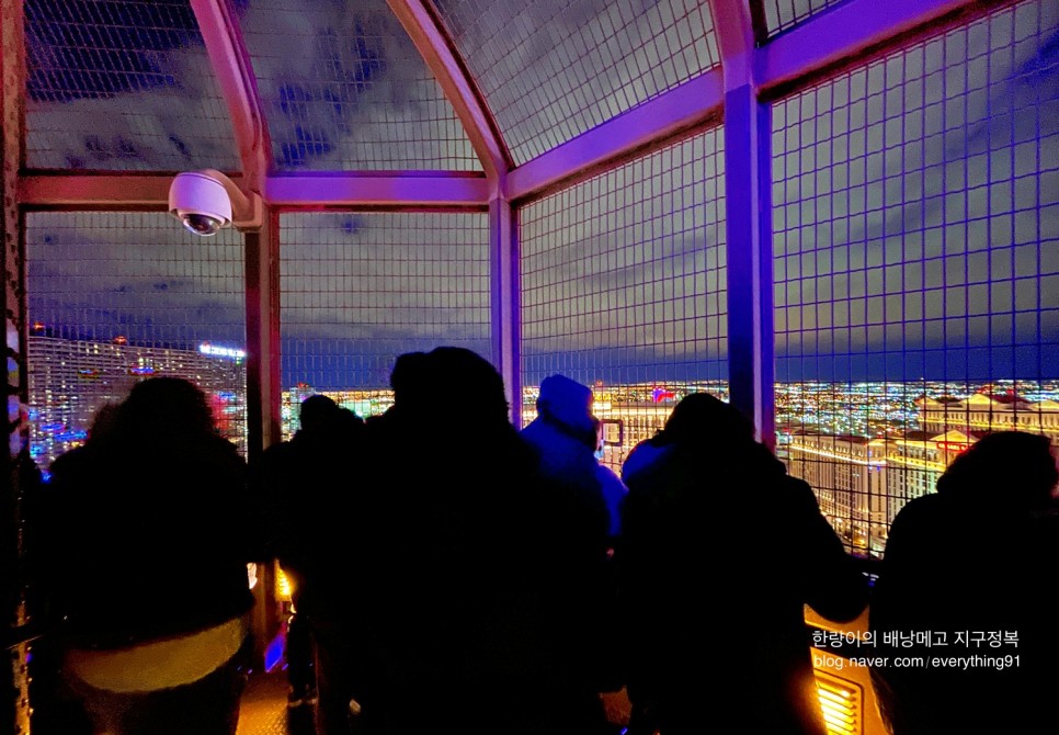 라스베가스 렌트카 여행 파리 호텔 에펠탑 전망대 야경!