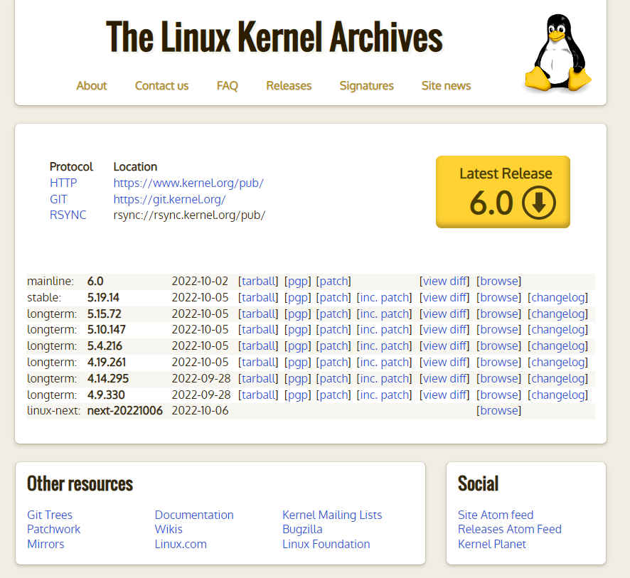 리눅스 커널, 드디어 6.0 버전대 시대로 진입