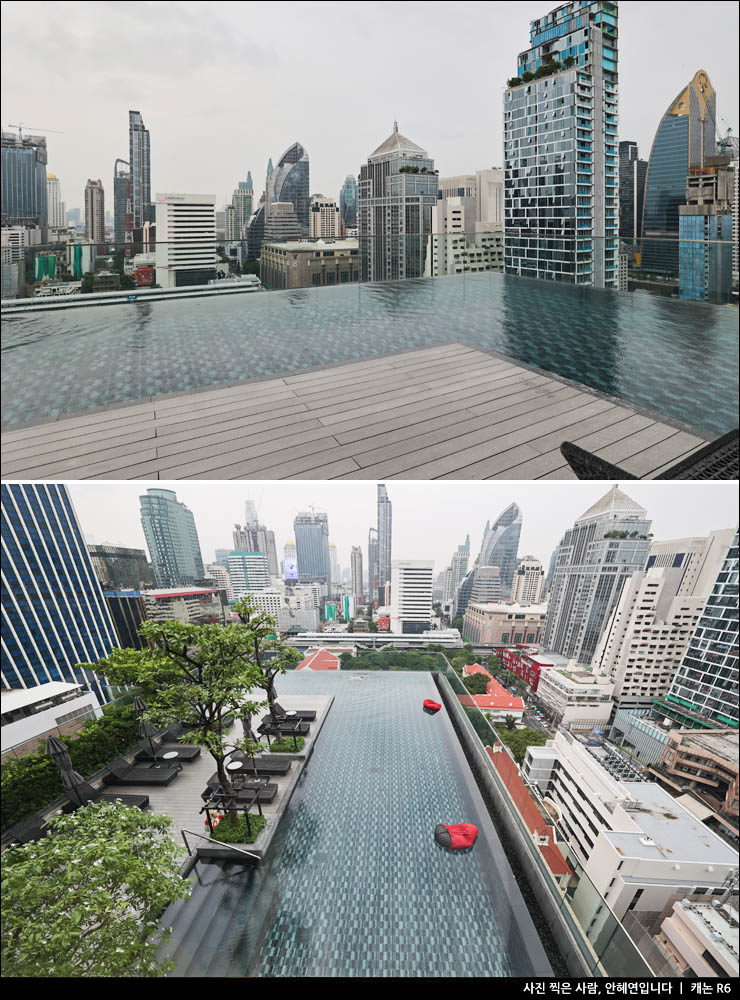방콕 랑수언로드 10만원 대 IHG 호텔 신돈 미드타운 조식 수영장 후기