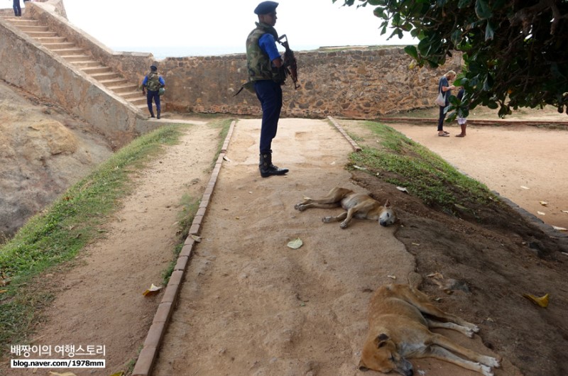 [3년 전 오늘] 스리랑카 갈레 여행, 살벌했고 아름다웠던 갈레 요새 성벽 걷기