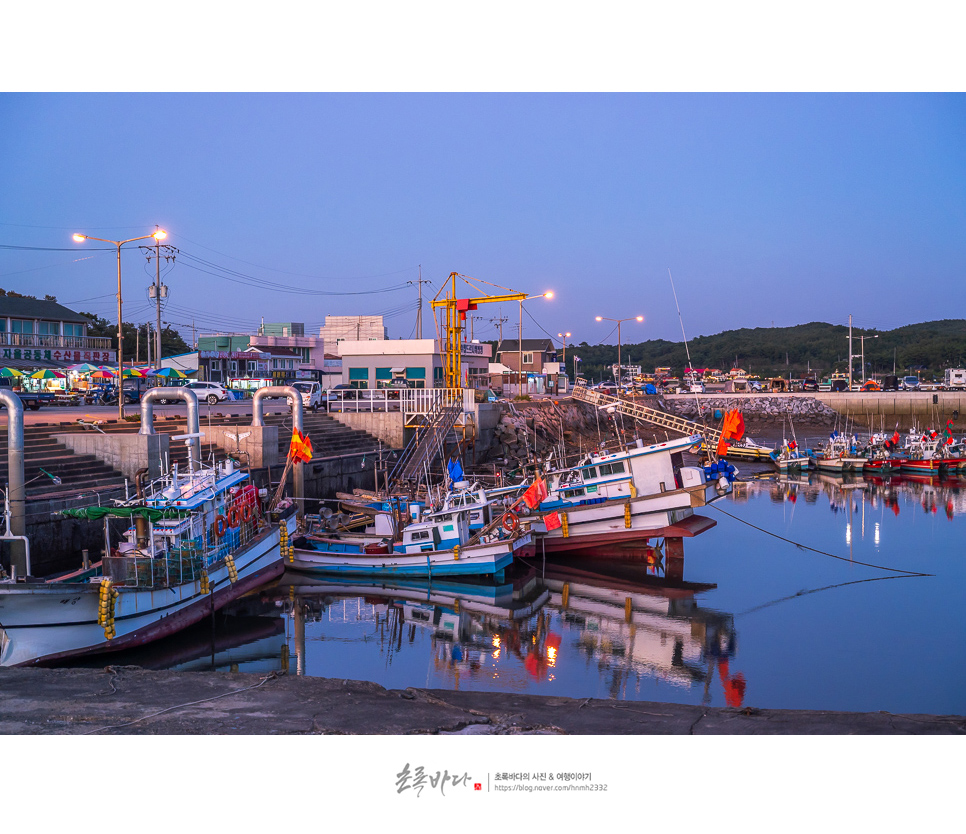 충남 여행지 태안 갈만한곳 태안 드르니항 야간 데이트