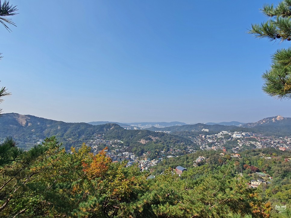 서울 등산 초보 추천코스 북악산(백악산) 성곽길 둘레길