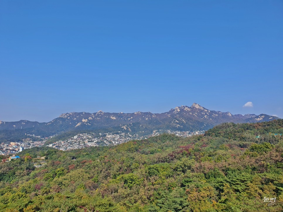 서울 등산 초보 추천코스 북악산(백악산) 성곽길 둘레길