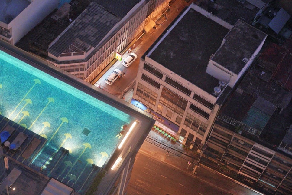 방콕 여행 수영장이 좋은 5성급 호텔 메리어트 수라웡세 숙박 후기