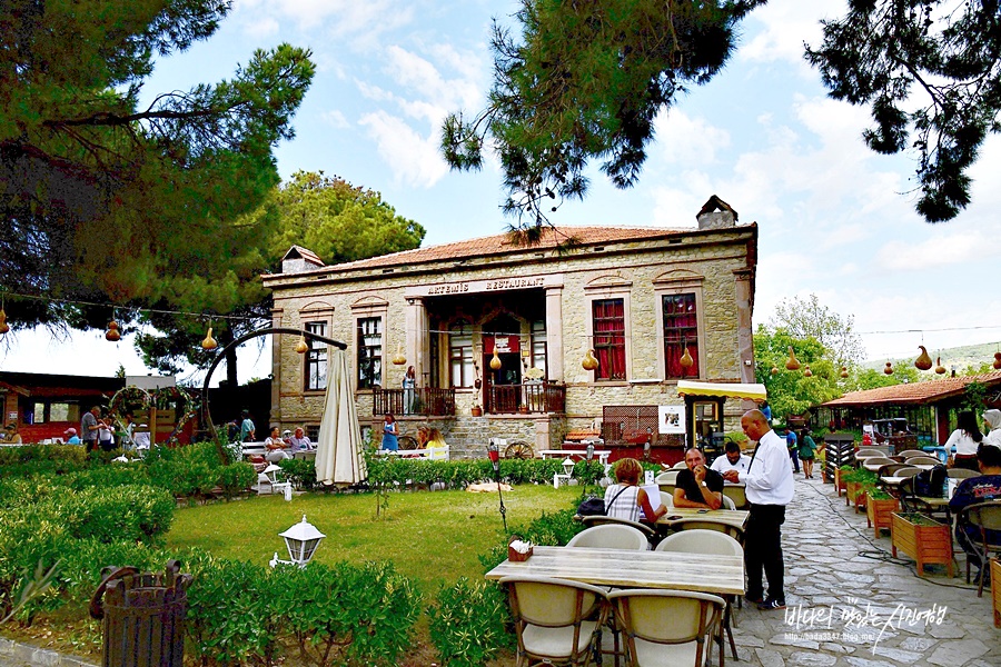 튀르키예 여행 쉬린제 마을 아기자기 예쁜 그리스 마을