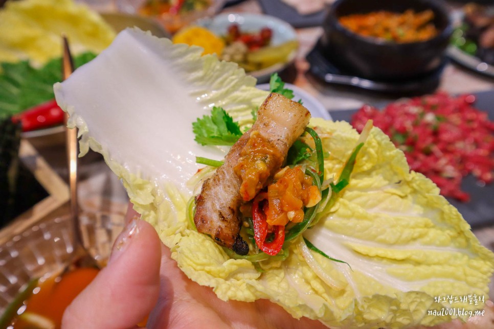삼성동 맛집 광평평양냉면갈비 고기가 진심예술