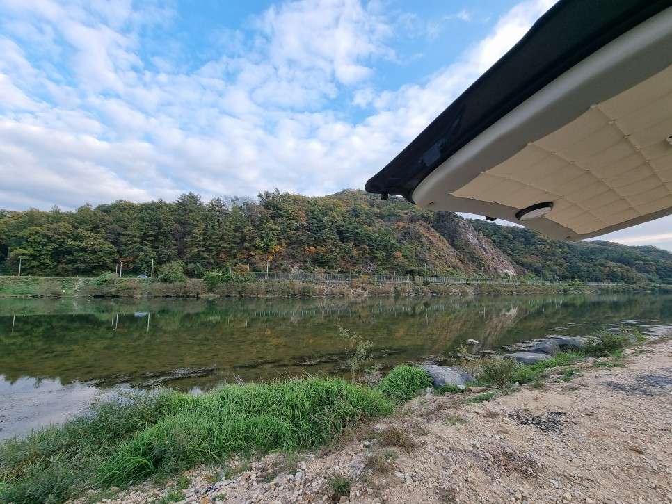 충북 괴산 무료 차박 캠핑장 목도강수욕장 노지캠핑