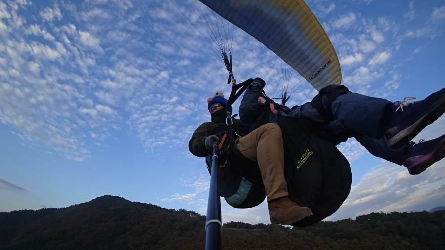 경희애문화 무한도전을 위해  페러글라이딩 하러  평창으로 고고  속초 강릉 설악산여행 2박3일