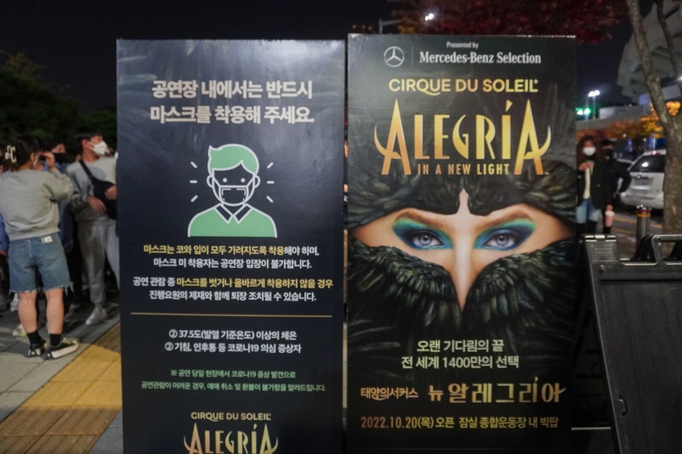 서울 가볼만한곳, 해외공연 태양의서커스 뉴 알레그리아 감동 후기