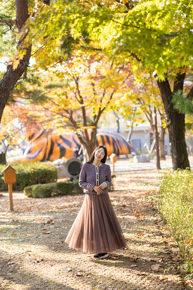 과천 서울대공원 단풍 리프트 코끼리열차 둘레길 주차장