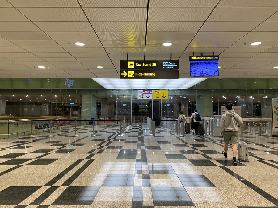 싱가포르 여행 시작, 티웨이항공 이용 싱가포르 창이공항 입국