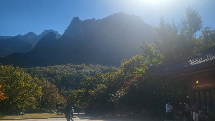 설악산 여행 1박2일 경희애문화. 케이블카 타러