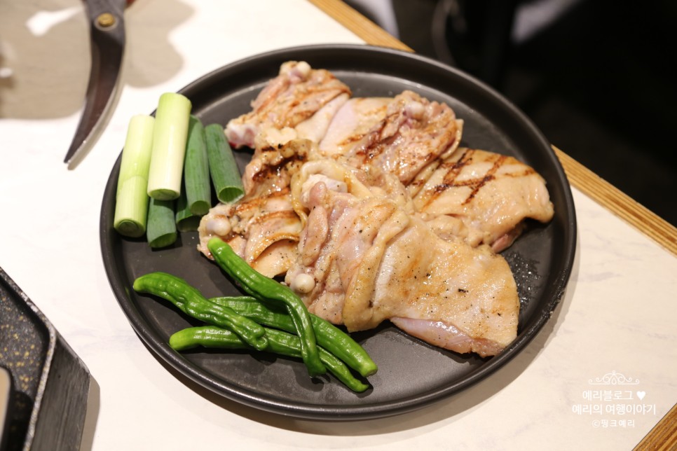 동탄 북광장 맛집 팔각도 쫄깃하고 맛있는 숯불 닭갈비