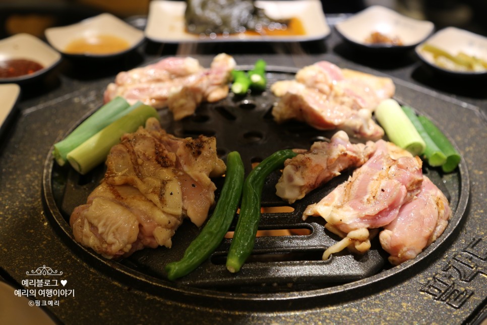 동탄 북광장 맛집 팔각도 쫄깃하고 맛있는 숯불 닭갈비