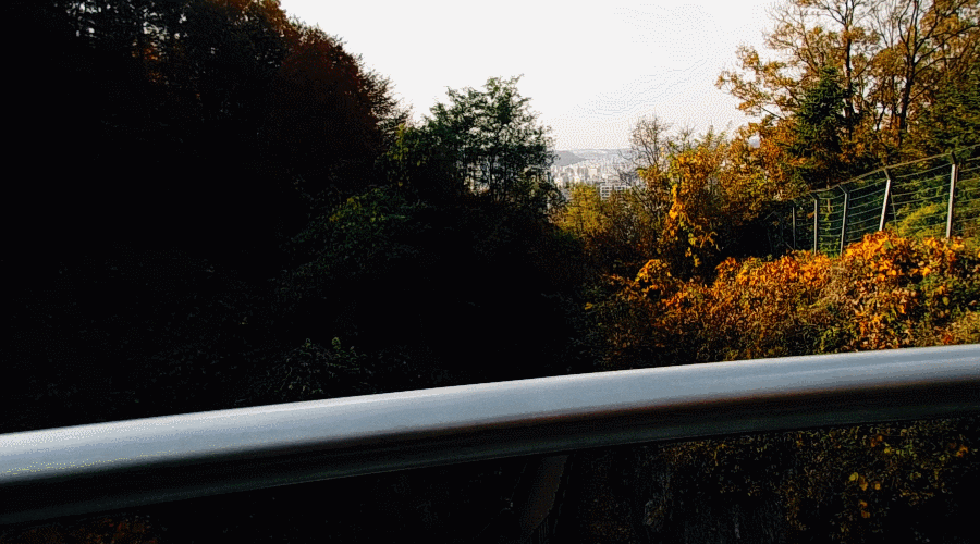 제3회 광명시 SNS 콘텐츠 공모전, 광명 도덕산 출렁다리와 가을풍경