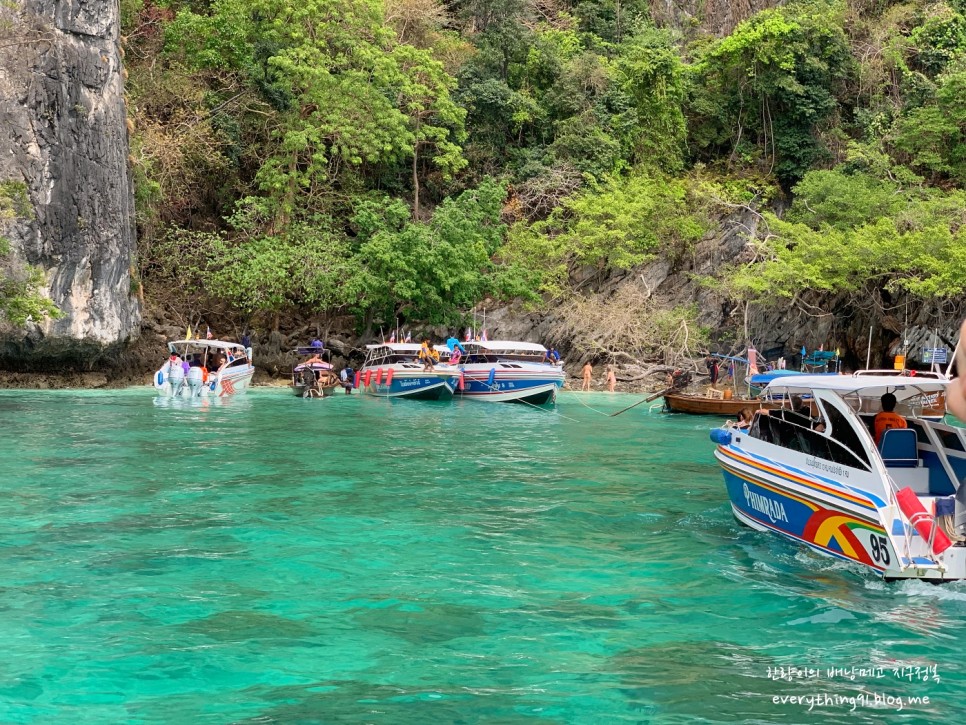 태국 푸켓 여행 피피섬 투어 + 카이섬은 무조건 다녀와야죠!
