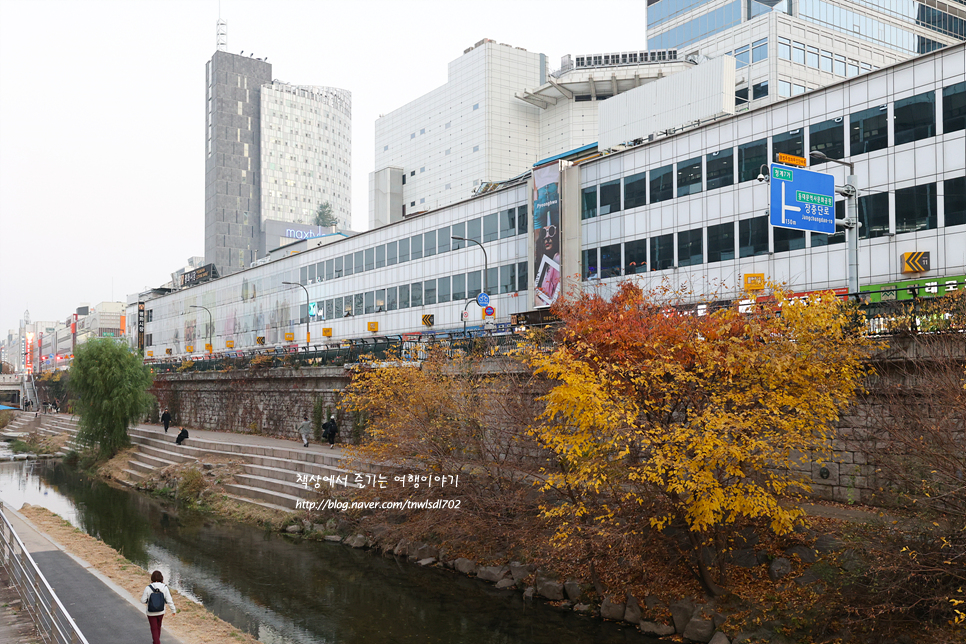 서울 걷기좋은길 청계천 수변산책, 헌책방거리, 전태일다리