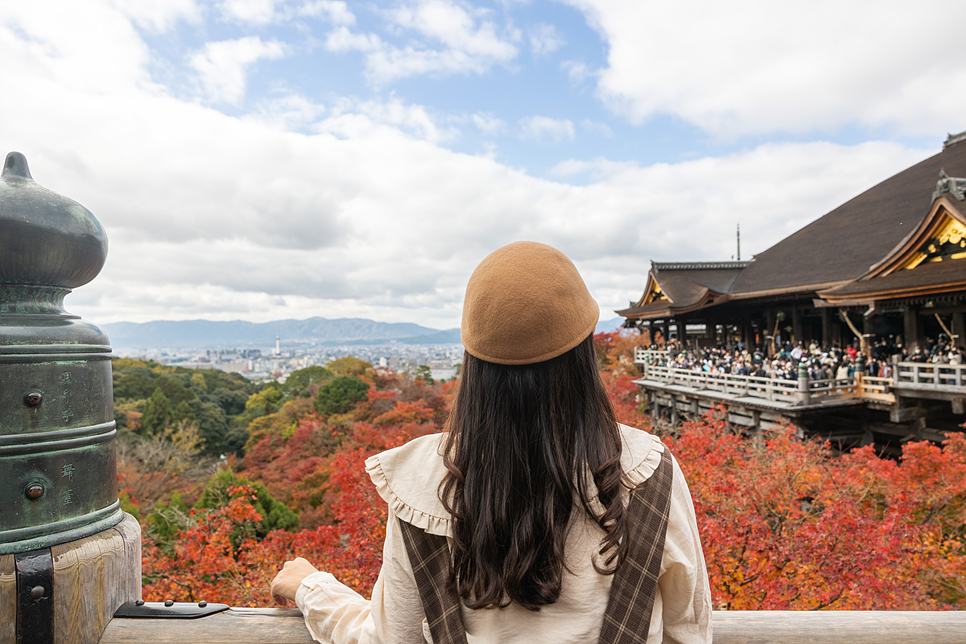 일본여행 단풍 구경 교토여행 기요미즈데라 청수사 입장료 포토존