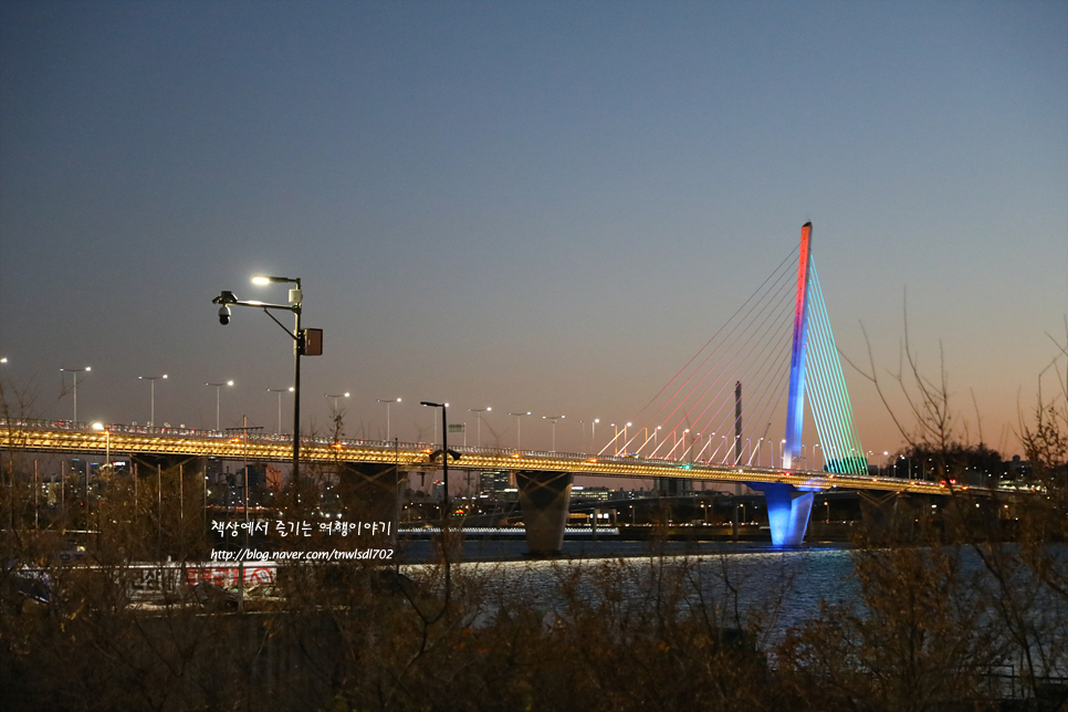서울 일몰 명소 난지 한강공원 볼거리, 한강 걷기, 주차장